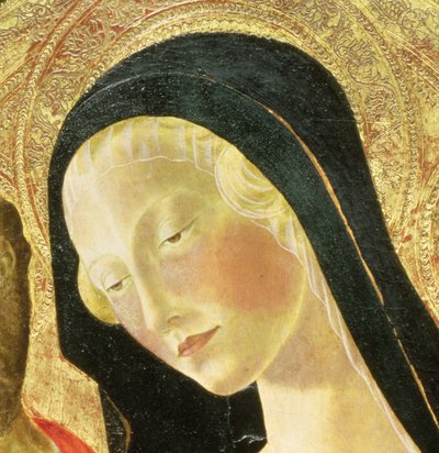Madonna and Child (detail) by Neroccio di Landi